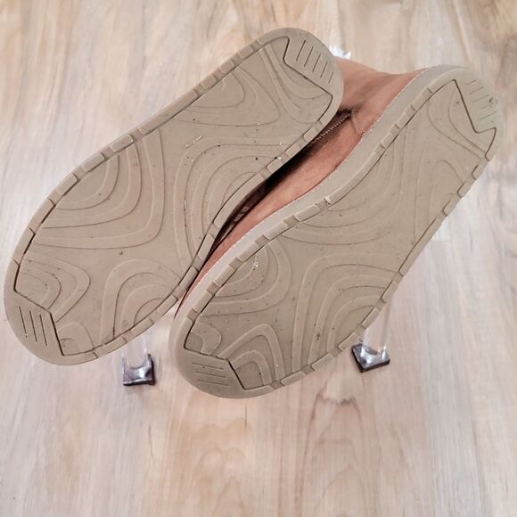 💜SO Brown & Cream Faux Fur Lined Junebug Boots Size 10 - Picture 12 of 15